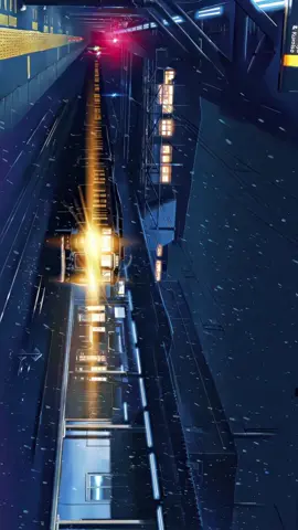 A post by @flocki__ on TikTok caption: #5centimeterspersecond #anime #aesthetic #edit 