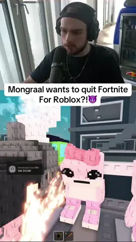 A post by @mongraalreal on TikTok caption: Is he hacking??!