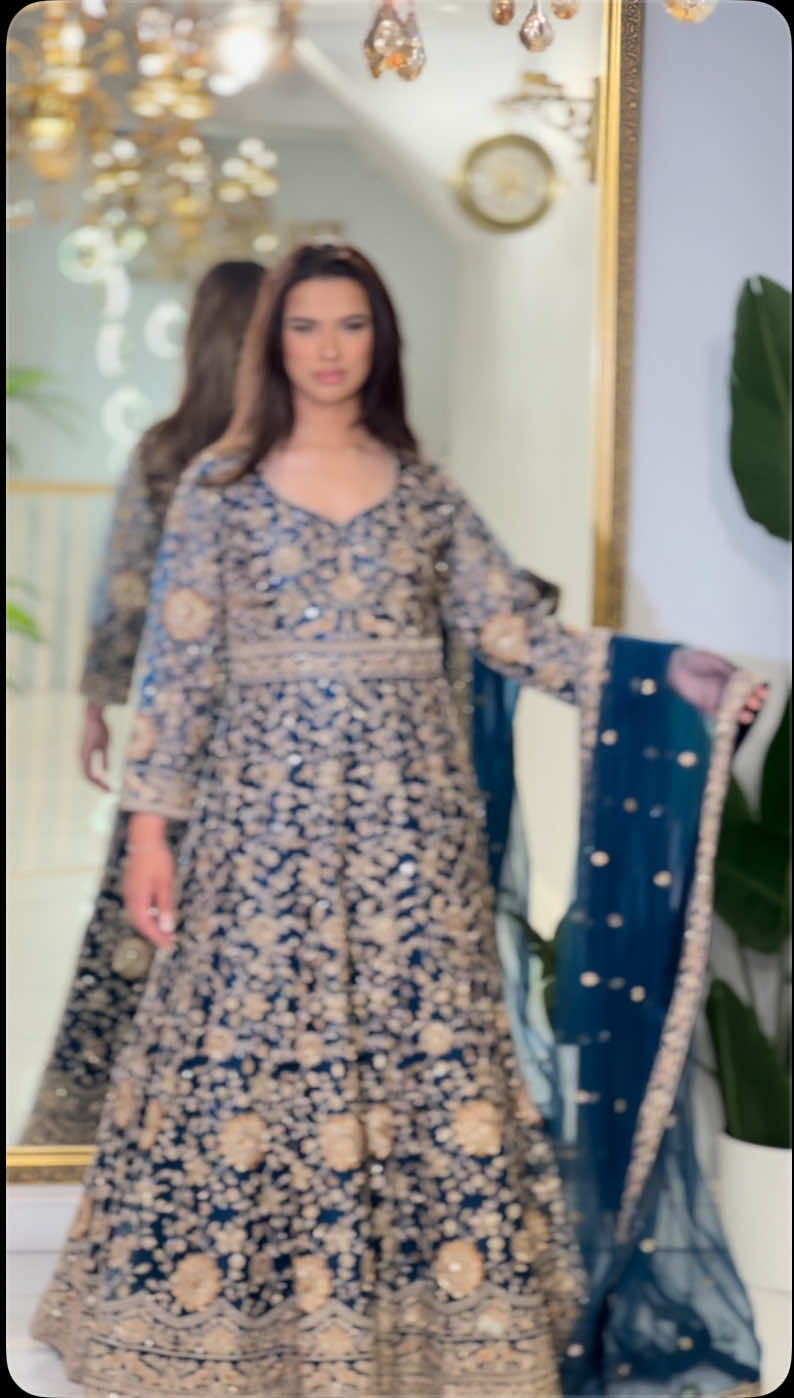 A post by @buraaq_bridal on TikTok caption: Elegance that speaks for itself ✨ Explore our latest bridal & party wear at Buraaq Bridal, Birmingham. For orders & inquiries, WhatsApp only:  +447908 896850 💬 #viralvideos #fyp #trendingdesign #pakistan 