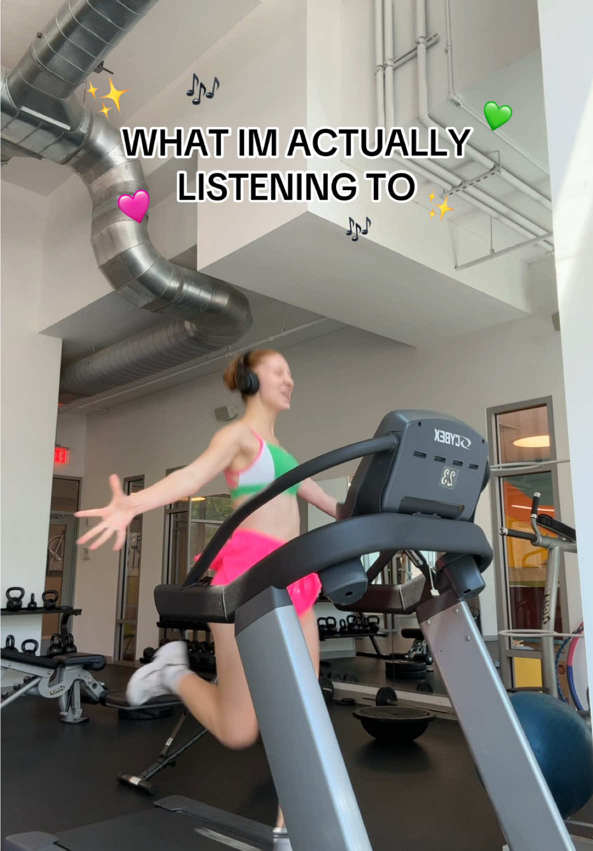 A post by @melissabecraft on TikTok caption: Must seal the Honmoon! #kpopdemonhunters #golden #Running #treadmill 