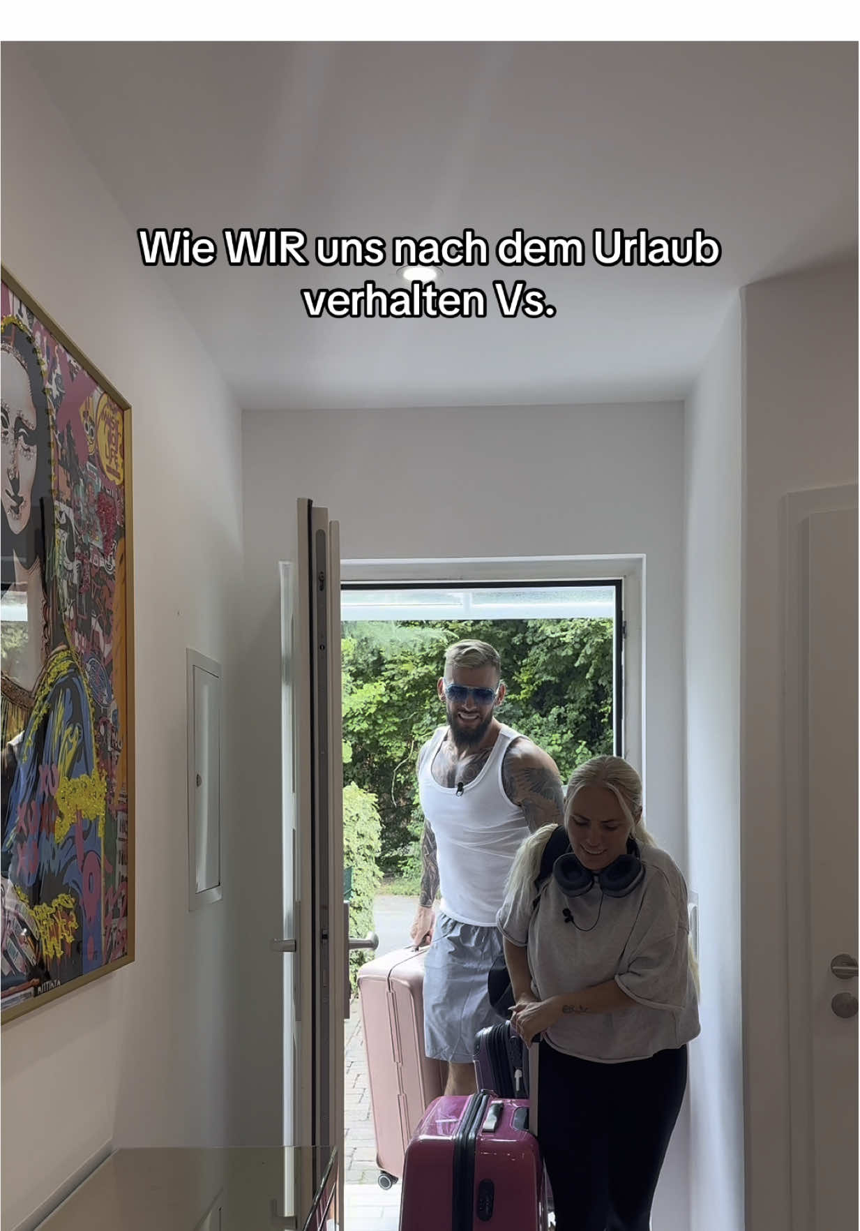 A post by @marie_tammo on TikTok caption: Wie seit Ihr nach dem Urlaub drauf😂🤯??? #viral #fürdich #foryoupage #fy #fyp #foryou #couplecomedy #comdey 