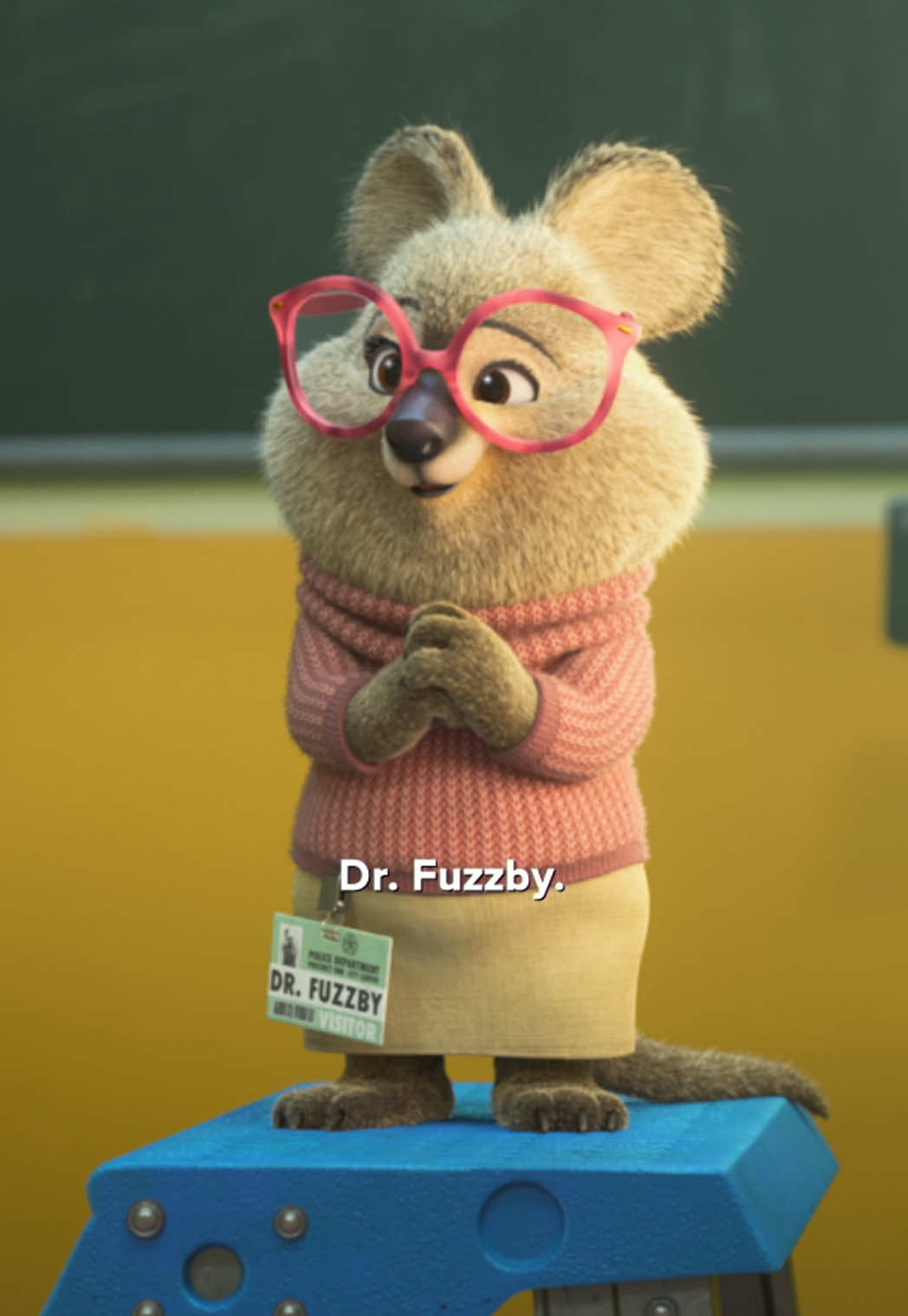 A post by @disneyanimation on TikTok caption: 🤨🤨🤨 See #Zootopia2 only in theaters November 26.