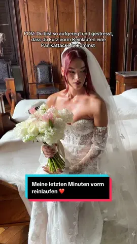A post by @stineundmarc on TikTok caption: Bin noch nie so nervös gewesen, einfach mal ein ehrlicher Moment❤️#wedding #couplegoals #justmarried 