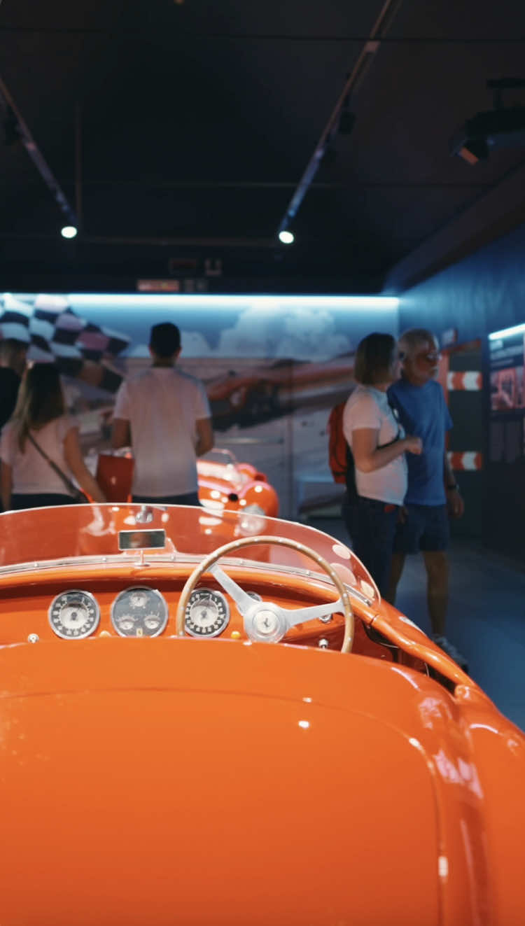 A post by @ferrari on TikTok caption: Tag your travel buddy. Maranello’s calling!  #MuseiFerrari #FerrariTikTok #CarsOfTikTok #MuseumTok #MuseoFerrari #Maranello 
