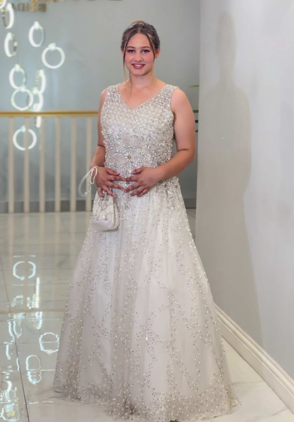 A post by @buraaq_bridal on TikTok caption: Elegance that speaks for itself ✨ Explore our latest bridal & party wear at Buraaq Bridal, Birmingham. For orders & inquiries, WhatsApp only:  +447908 896850 💬 #viralvideos #fyp #trendingdesign 
