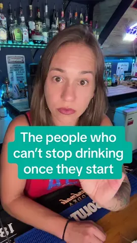 A post by @michellebellexo on TikTok caption: Please send this to someone who needs to hear it. Why can’t they stop drinking once they start? #alcoholic #drinkingproblem #phenomenonofcraving #psychology #bartender 