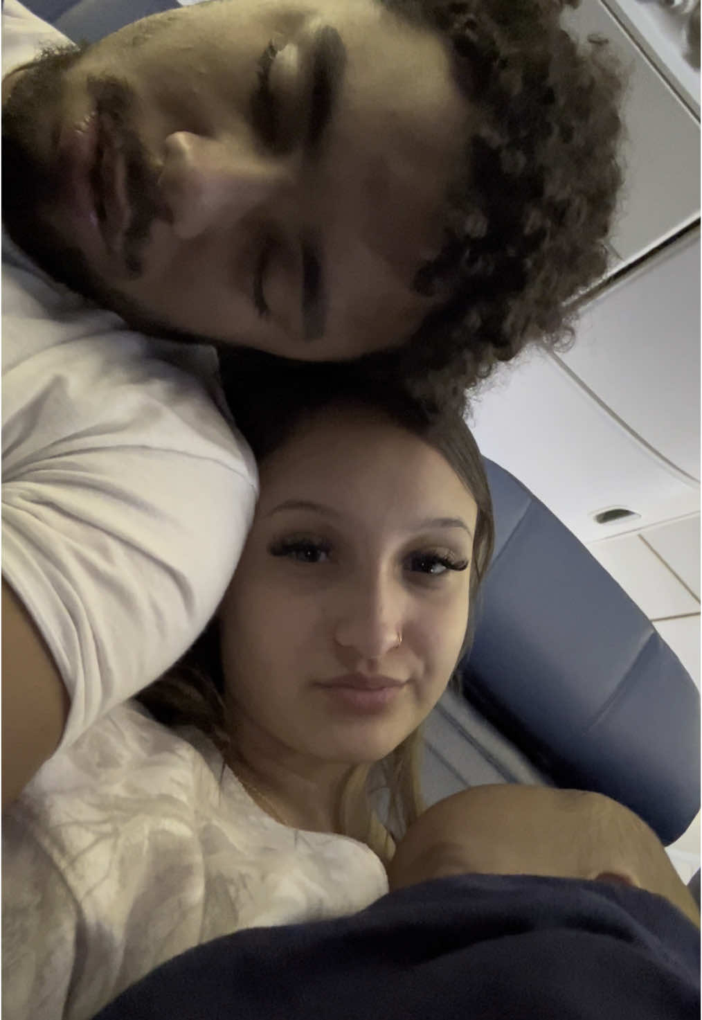 A post by @the.noelanik on TikTok caption: My two loves 🫶🏼 #teenparents 