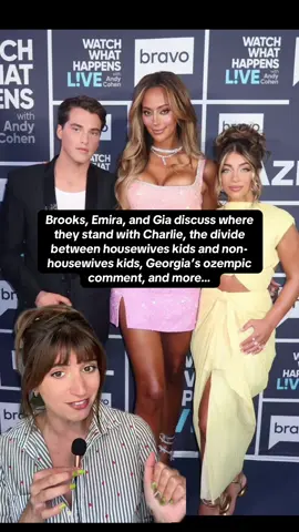 A post by @katericcio on TikTok caption: I need season 2 asap! #nextgennyc #bravowwhl #wwhl #andycohen #giaguidice #brooksmarks #emiradspain #bravo #bravotv #realitytv #recap #meredithmarks #teresagiudice #rhonj #rhoslc #greenscreen 