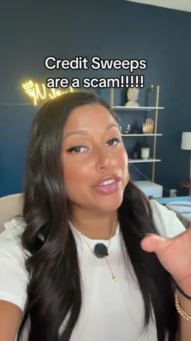 A post by @levelupcreditconsulting on TikTok caption: They’ll say anything to cash out on you knowing damn well that the items that they got deleted from their own report ended up coming back within a month or two. Do you not fall for credit sweeps? They are not just illegal, they are also temporary solution solutions. I don’t know about you, but if I’m looking to fix my credit it’s because I want it done for a better future not a moment. ##finance##creditsweeps##creditrepair##credithelp##moneytok