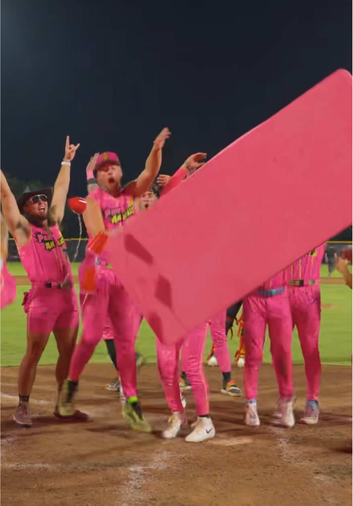 A post by @theofficialpartyanimals on TikTok caption: It’s been a long time coming… like a really long time 🫣 #partyanimals #beerpong #viraltiktok #college #baseballboys #frat 