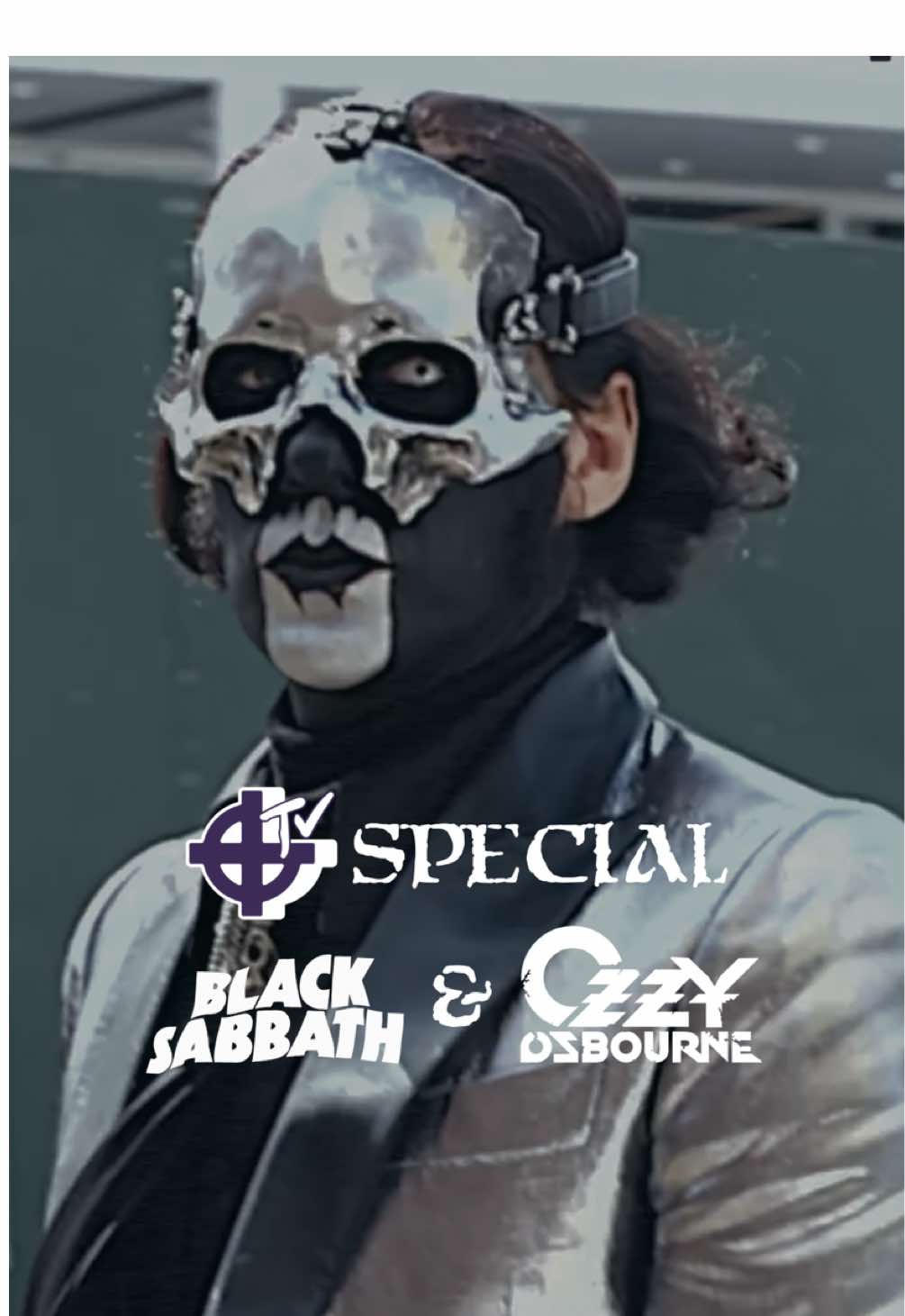 A post by @thebandghost on TikTok caption: [MESSAGE FROM THE CLERGY] We wish to inform you that the world joined the legendary Ozzy Osbourne and Black Sabbath for their final ritual in Birmingham, UK. Today, and always, we honor the life, legacy, and eternal reign of the Prince of Darkness.