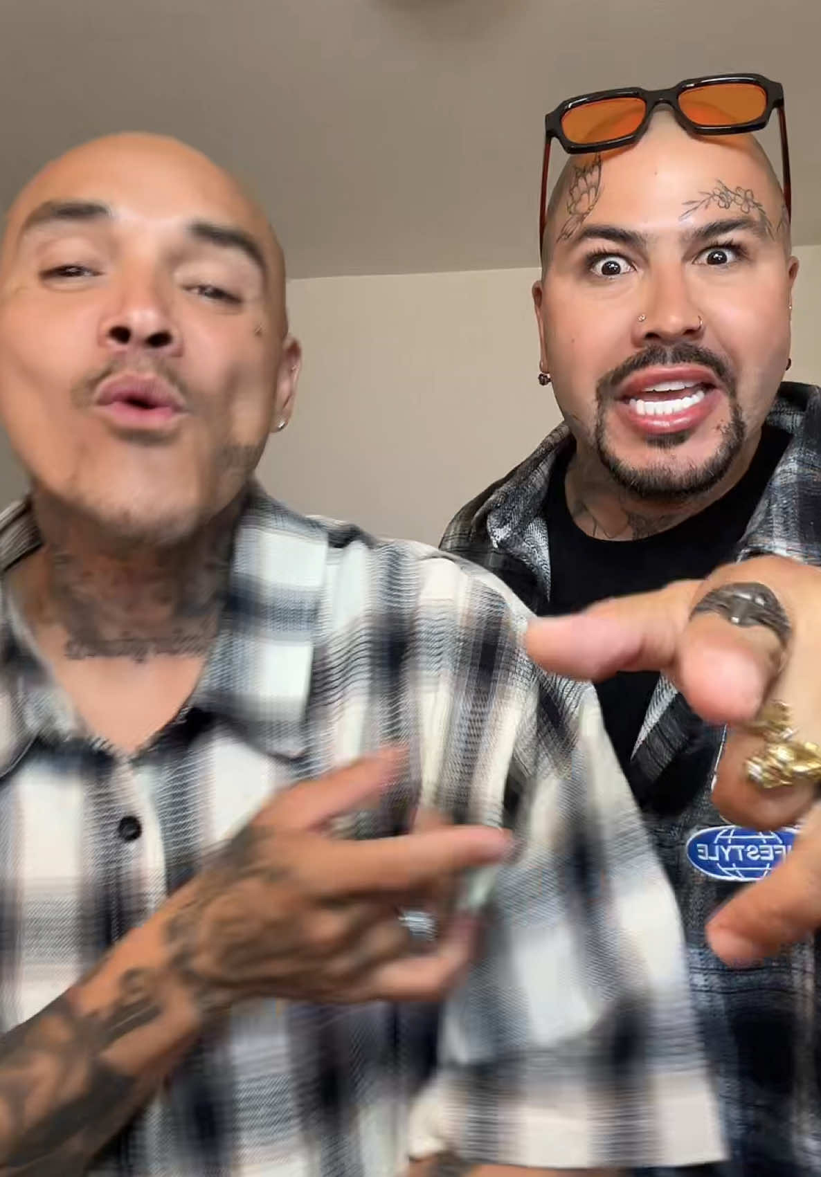 A post by @trinoxadam on TikTok caption: Backseat @Balu Brigada #fypシ゚viral #fentysuperbrandday #fyp #fypシ #la #4u #tiktok #fypシ゚ #fu #fupシ #fup #fp #4up #foryoupage #parati #foryou #iconic #lipsync #xuhuong #duo #legend #trinoxadam #latino #mexican #chicano #losangeles #f