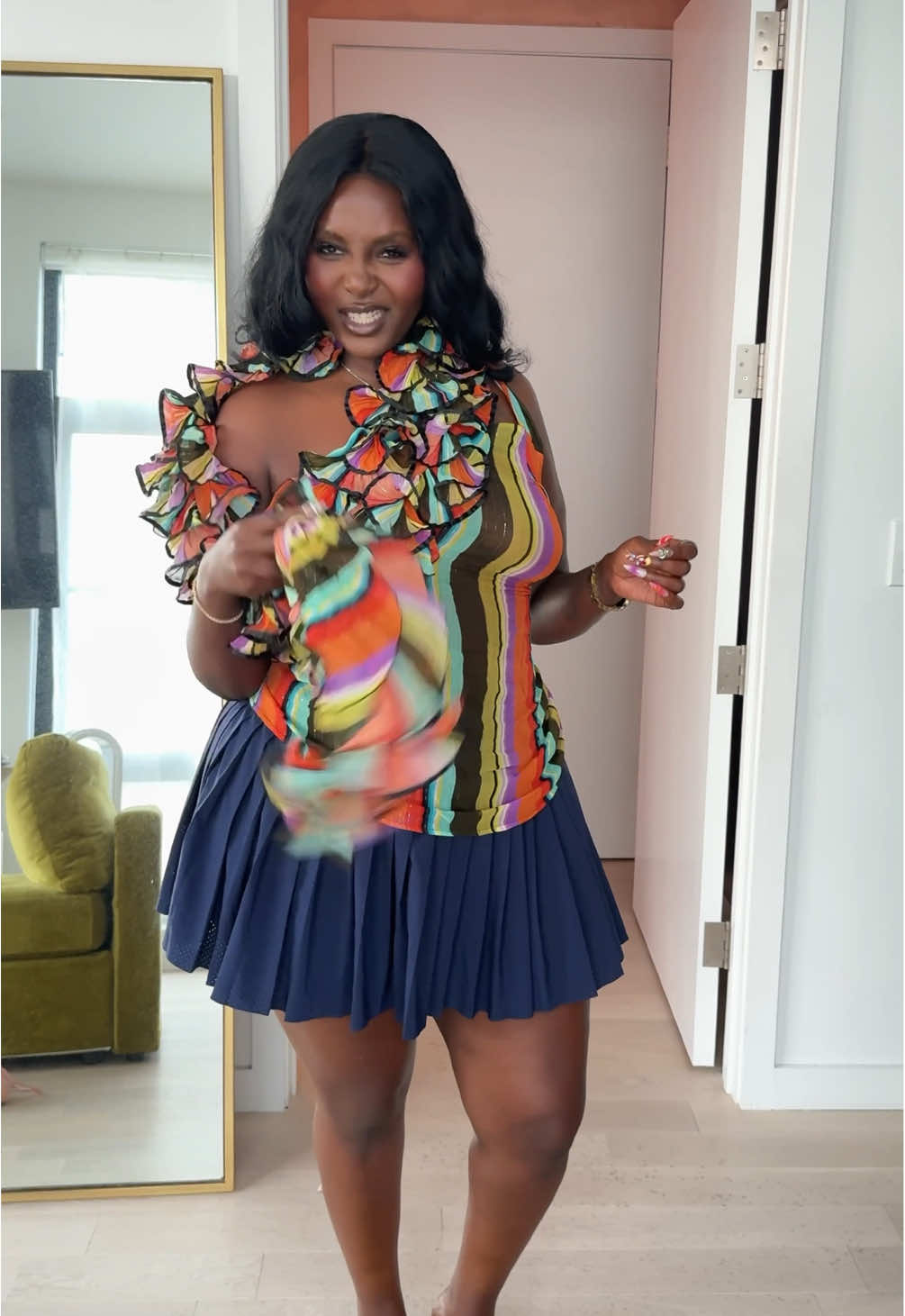 A post by @simimoonlight on TikTok caption: a cute fit for a day on @According To Blake Podcast 🤭💕