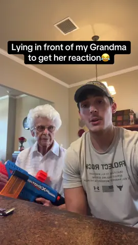 A post by @holdendavenport on TikTok caption: She couldn’t stop laughing. @Grannyd84 