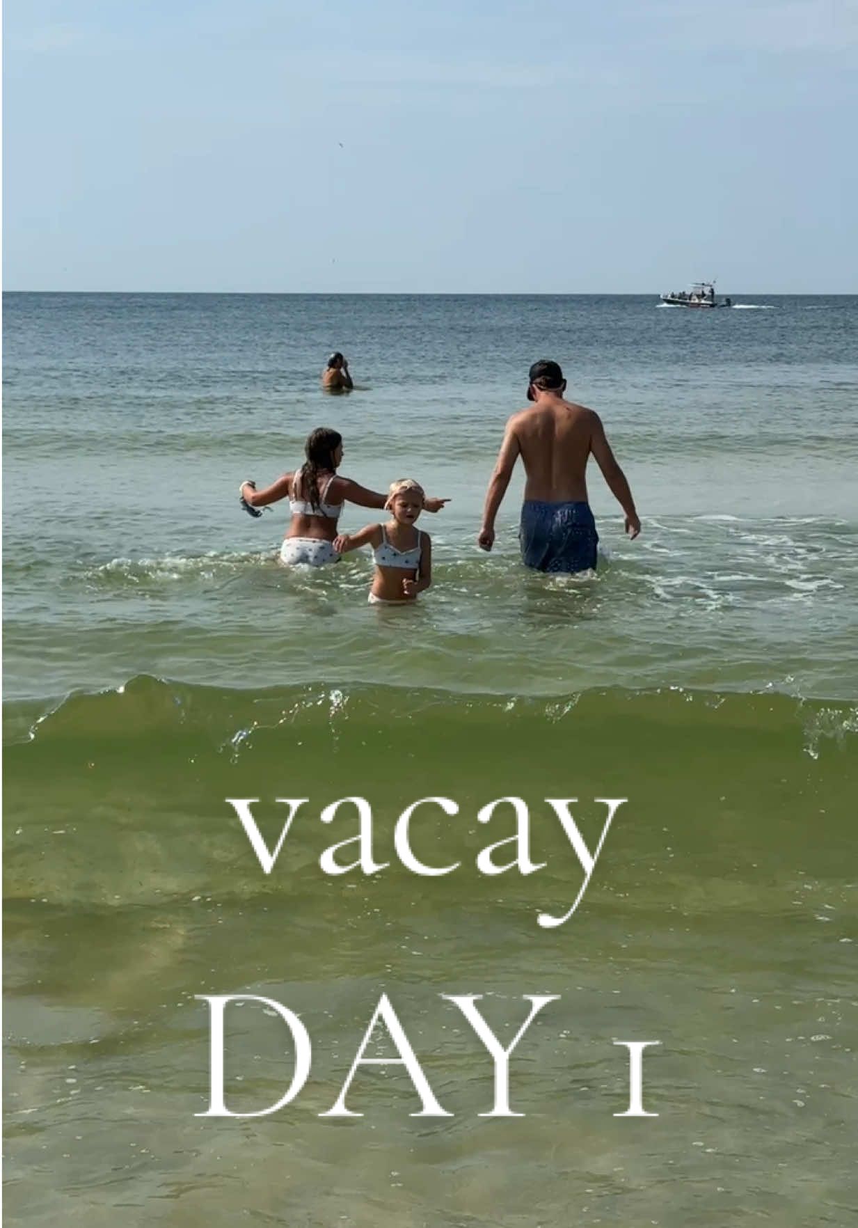 A post by @madisonruffmay on TikTok caption: A FULL first day. I am TIRED. 😂 #vacation #beach #camping #momlife #ditl 