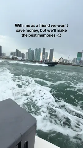 A post by @4ngeldm03 on TikTok caption: This is what it's all about... (not KPop Demon Hunters) #fentysuperbrandday #fyp #foryou #foryourpage #travel #traveltiktok #traveltok #miami #yacht #flig #city #ocean #boat 