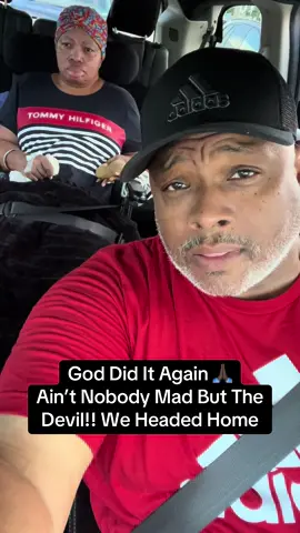 A post by @terrancehawthorn6 on TikTok caption: God You Did It Again!!! We Headed Home By The Grace Of God Ain’t Nobody Mad But The Devil. Covid couldn’t stop It, Blockage In Colon couldn’t stop It. Infection On Skin couldn’t Stop It. God Blocked It And Can’t Nobody Stop Gods Plan Thank Everyone For All Your Prayers And Support. Me and My Wife Greatly Appreciate You ALL. You Are That Village  Back On This Road To Recovery  #lucretiasroad2recovery #viral #Love #reels #fyp         