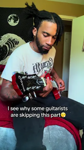 A post by @thilluminatin1 on TikTok caption: Just wait til I get this part 🤌🏽 #guitar #electricguitar #ptv #piercetheveil #emomusic 