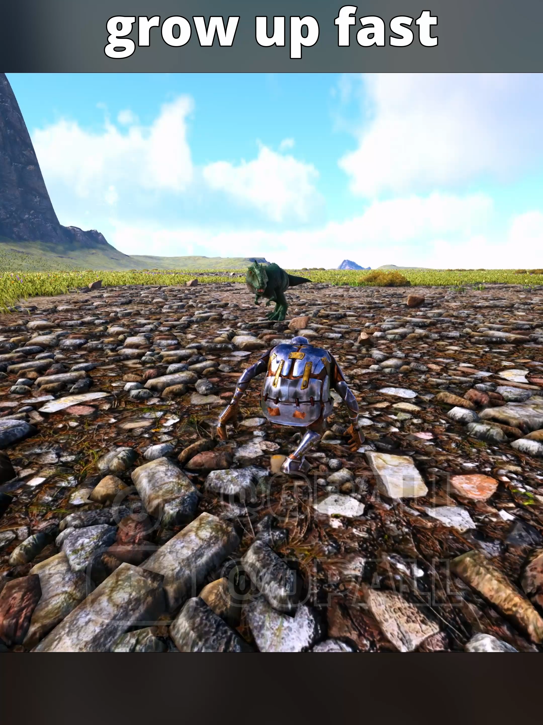 A post by @opall_official on TikTok caption: #ark #arksurvivalevolved #arksurvivalascended #Gaming