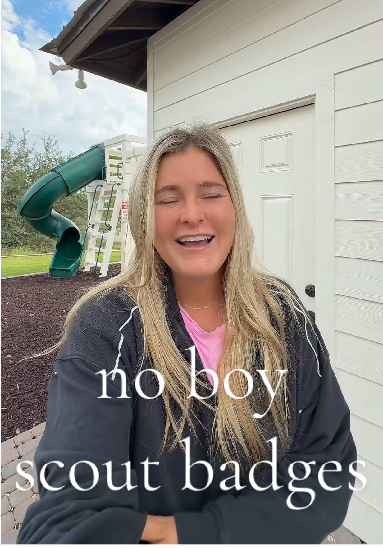 A post by @madisonruffmay on TikTok caption: Ain’t nobody getting a Boy Scout badge after this camping trip ☠️ #campimg #vacation #oops #fail 