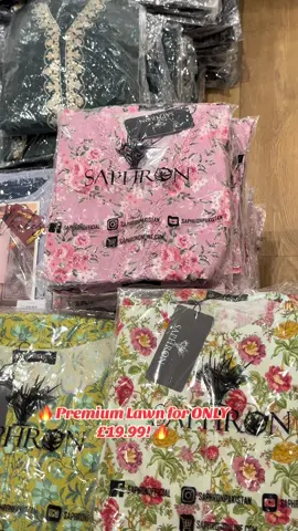 A post by @umnaaofficial on TikTok caption: Luxury 3 piece lawn collection#fyp #shalwarkameez #tiktokmademebuyit #pakistaniclothesuk #pakistaniclothesuk #foryoupagе #summersale 