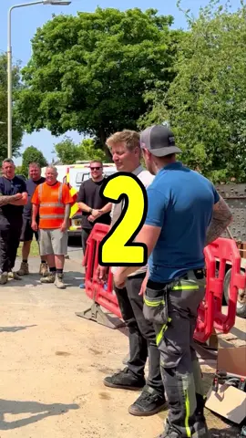 A post by @markmarshalllsh on TikTok caption: We helped @colinfurze install a new @Resin Mill driveway with help from @CS Paving & Surfacing and we used steel edging from Garden Edging Online. We also installed a drywell from Vodaland. #markmarshall #colinfurze #resin #landscaping #garden #makeover#creatorsearchinsights 