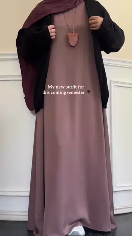 A post by @mariam_collections on TikTok caption: MA233 click on the link on my homepage to make a purchase 🔗：search:MA233#abayagirls #mariamscollection #schoolglow#abaya #studentoutfits