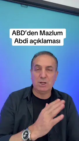 A post by @ademkaracoban on TikTok caption: ABD’den Mazlum Abdi açıklaması 