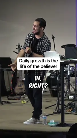 A post by @pastorstevenn on TikTok caption: The life of a believer is one of daily waking up and trying to be more and more like Christ. Knowing that daily growth means we’re never fully arriving yet working daily to move more and more to be like Christ #christian #christianity #bible 
