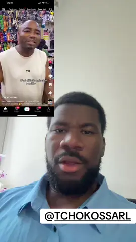 A post by @hanas897 on TikTok caption: @TCHOKOS SARL @Tonton Dave 🇨🇲❣️COACH LOVE 