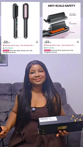 A post by @dr_lawrence_amoah on TikTok caption: Hair straightener #tiktokmademebuythis #tiktokmademebuyit #tiktokmade #hairtok #hair @wavytalkofficial @Wavytalk UK 