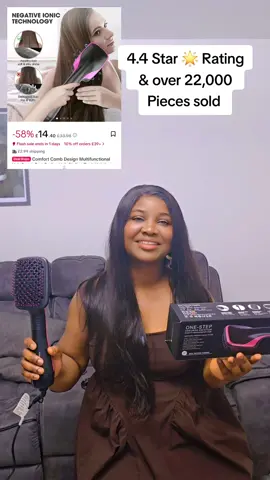 A post by @dr_lawrence_amoah on TikTok caption: #hair #hairtok #tiktokmade #tiktokmademebuyit #tiktokmademebuythis #humanhairwig #hairstraightener #hairstyler #detangler #detangler #detanglerbrush 