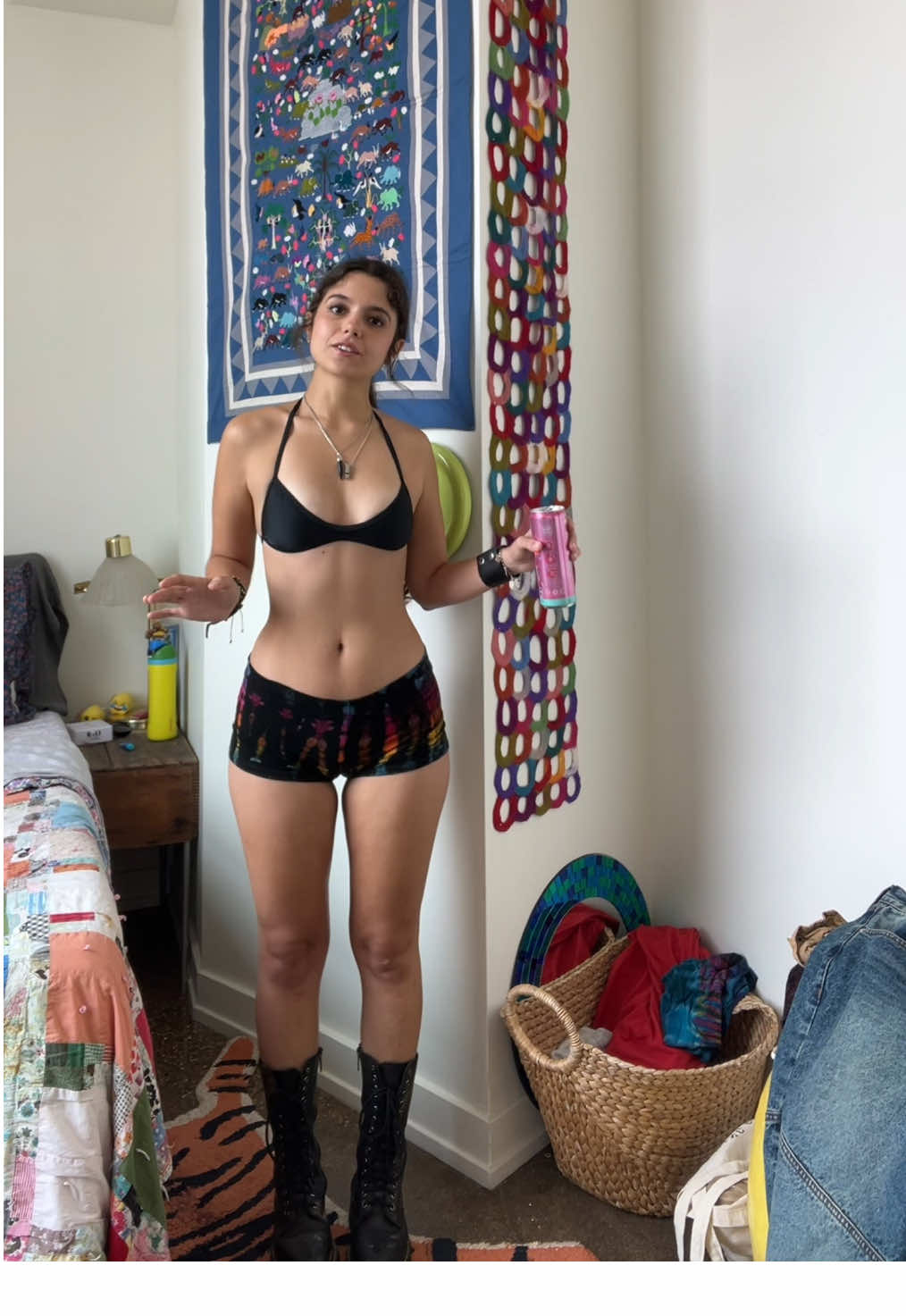 A post by @chloeforero on TikTok caption: OOTD FOR LOLLA DAY 1 