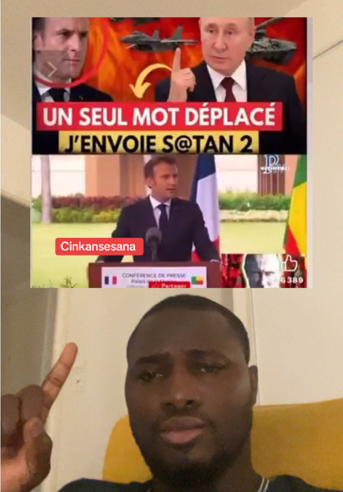 A post by @cinkanse_sana on TikTok caption: #france🇫🇷 #france 