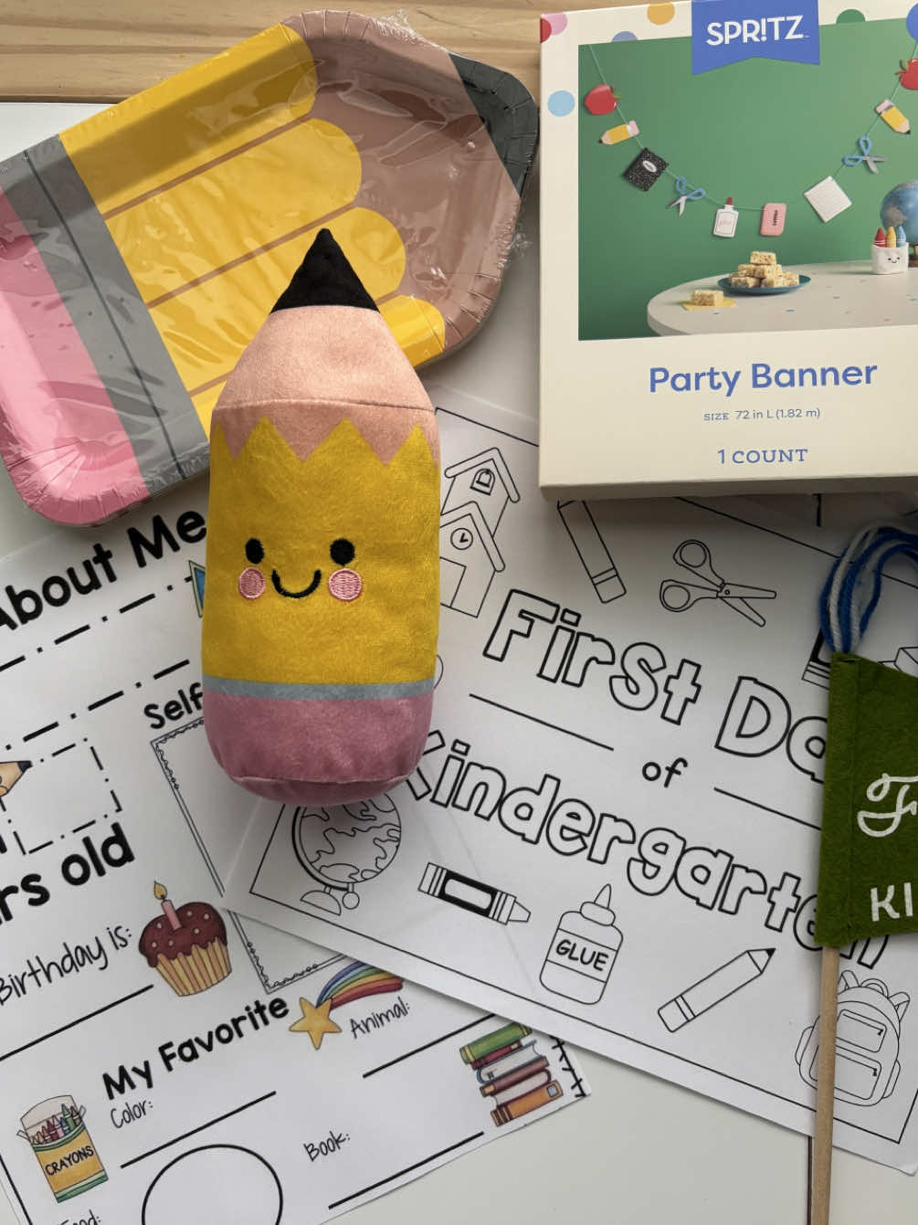 A post by @themindfulmama_ on TikTok caption: ✏️can’t believe my little one is about to start kindergarten.🥹🥹  🖍️Any other first time homeschooling moms excited for this upcoming school year?! 🥹💛✨✏️ 🍎 make sure to follow for more homeschool content!✨💛 #kindergarten #kindergartenhomeschool #secularhomeschool #firstdayofkindergarten #homeschoolersoftiktok 