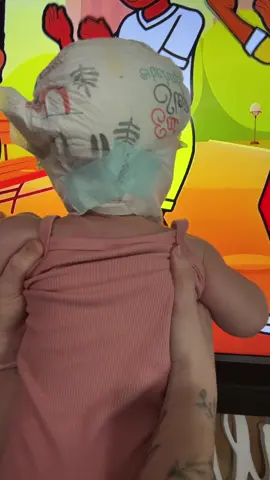 A post by @ on TikTok caption: 😭😭😭 gotta stay entertained some how #nokidswereharmedkarens #funny #kidfun #fypシ 