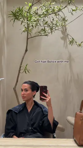 A post by @taniasarin on TikTok caption: I can actually say I woke up like this 💁🏻‍♀️ #hairtok #healthyhair #hairtreatments #hairbotox #healthyhairtips #hairtutorial #fashiontiktok #shinyhair #keratin #florelosangeles #frizzyhair 