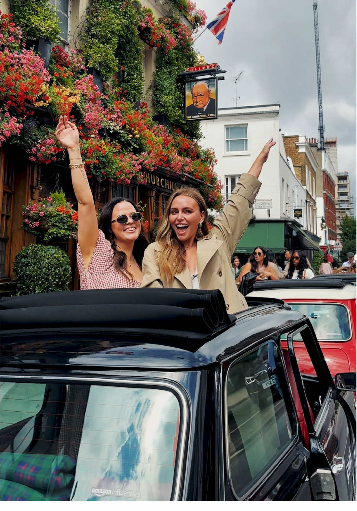 A post by @amazoninfluencers on TikTok caption: We’re in London, baby! 🇬🇧