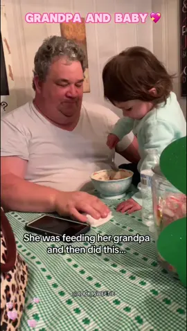 A post by @rock_sweetie510 on TikTok caption: #grandpa #grandchildren #grandbaby #funnybaby #funnyvideos😂 #babylove #baby #babyfever #babytiktok 