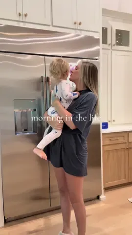 A post by @courtneymoseley_ on TikTok caption: no sleep ain’t for the weak 😭 #pregnancy #momof2 #fyp #morningroutine 