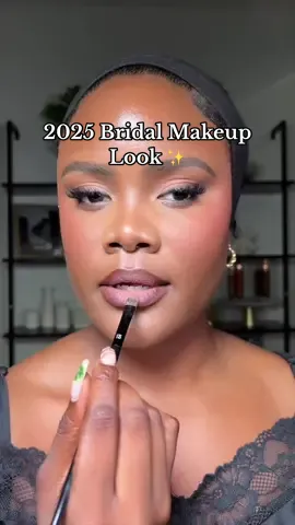 A post by @alejayofficial on TikTok caption: Replying to @Elizabeth smith Save and like this bridal makeup tutorial—even if you swear you’re never getting married. Because plot twist: next year, you might be crying in Sephora with a ring on your finger! 👀 #bridalmakeup #bridalmakeuplook #blackgirlmakeup 