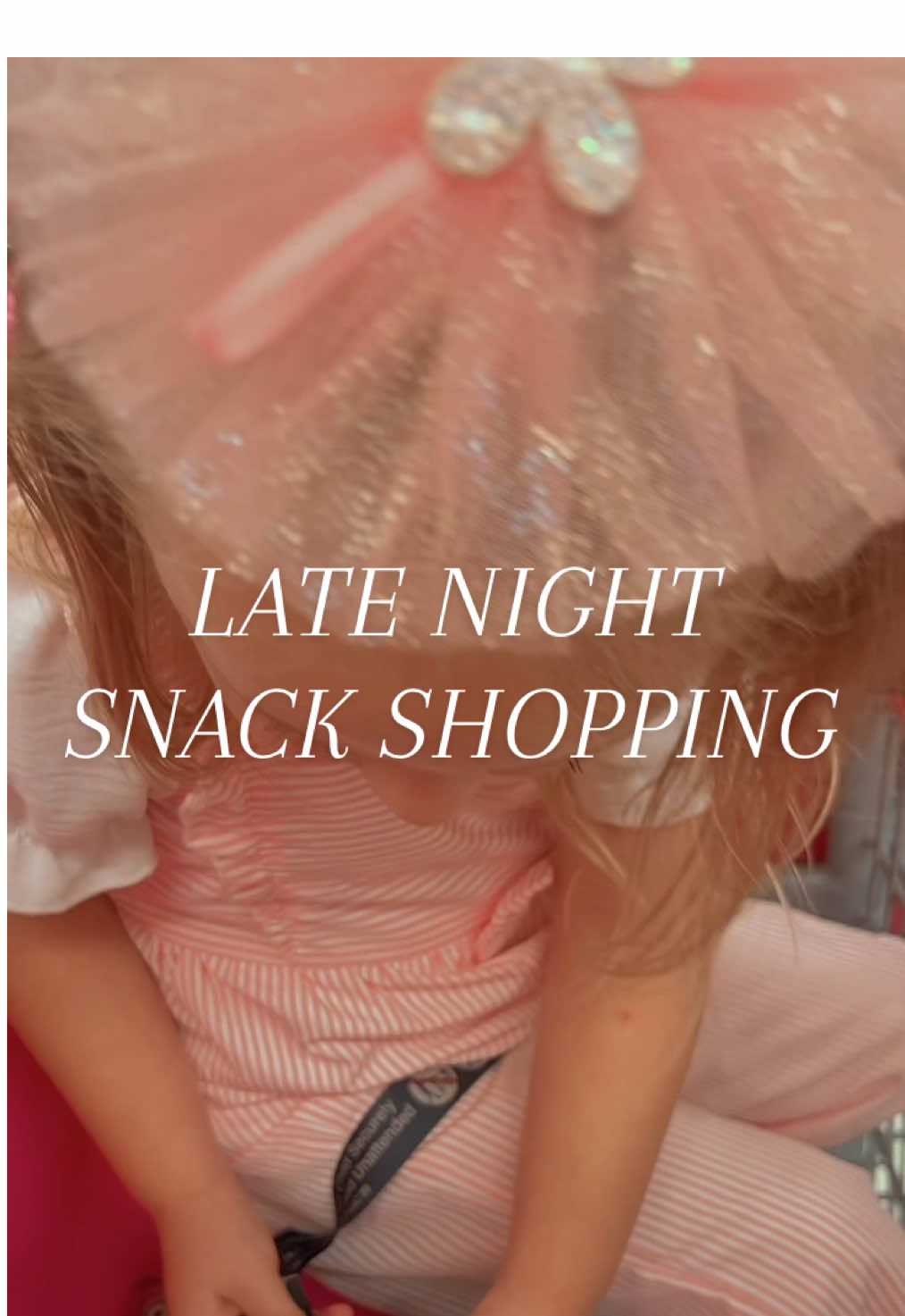 A post by @kayladawncook on TikTok caption: Late night snack shopping with Hollie #minime #mommydaughter #groceryshopping 