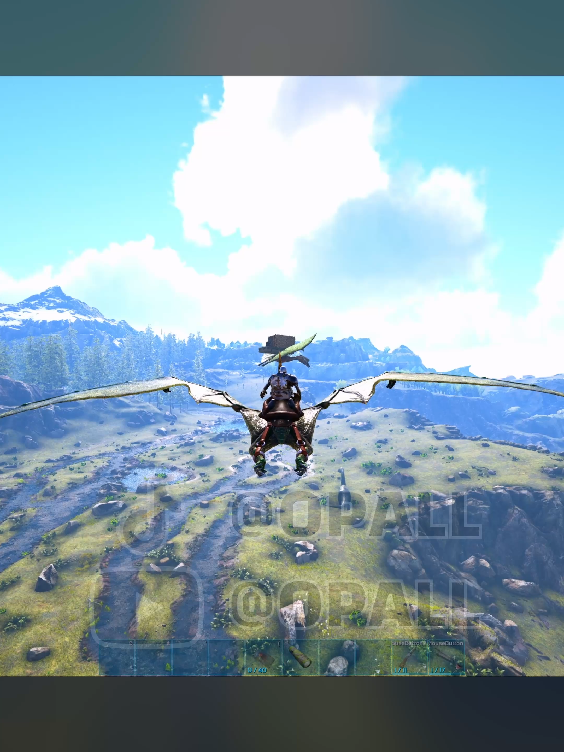 A post by @opall_official on TikTok caption: #ark #arksurvivalevolved #arksurvivalascended #Gaming