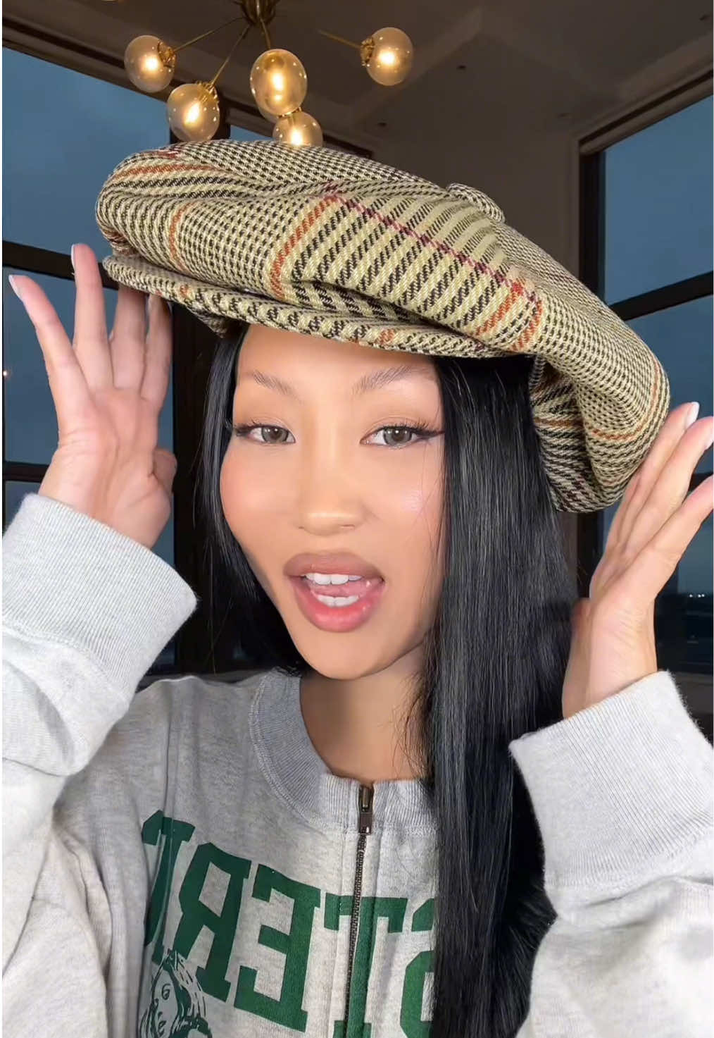 A post by @ on TikTok caption: @FancìClub @ISABEL MARANT @Converse @YSL Beauty @polene_paris @maccosmetics 🖤✨