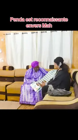 A post by @djokofilm on TikTok caption: Penda est reconnaissante envers Mah