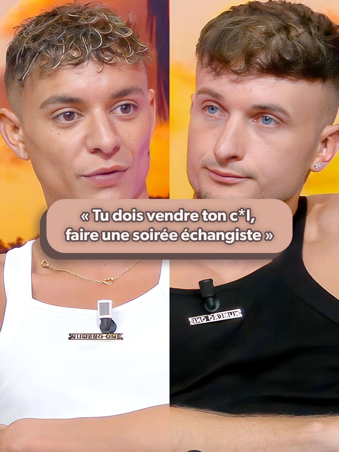A post by @samzirah on TikTok caption: Des soirées échangistes en échange de pub 😳 @byarnoleo #samzirah #interview #eti #plateformes
