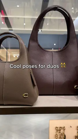 A post by @coach on TikTok caption: In case you needed some inspo 👯‍♀️ #CoachNY