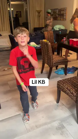 A post by @wrenandemmesworld on TikTok caption: Boy even had Josh partying 😂 #wrendavid #kaysen #wrenandkaysen #fyp #foryou #kingvon #rap #lilkb #vacation #party #Summer 