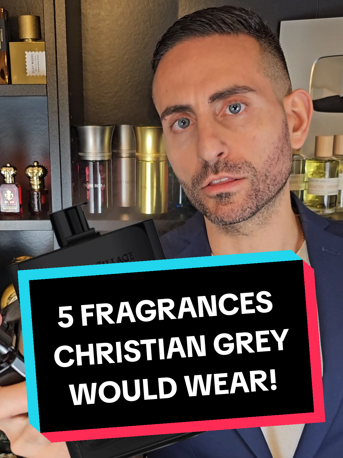 A post by @redolessence on TikTok caption: 5 fragrances that Christian Grey would wear! #redolessence #fragrancetok #perfumetok #perfumetiktok #fragrancetiktok 