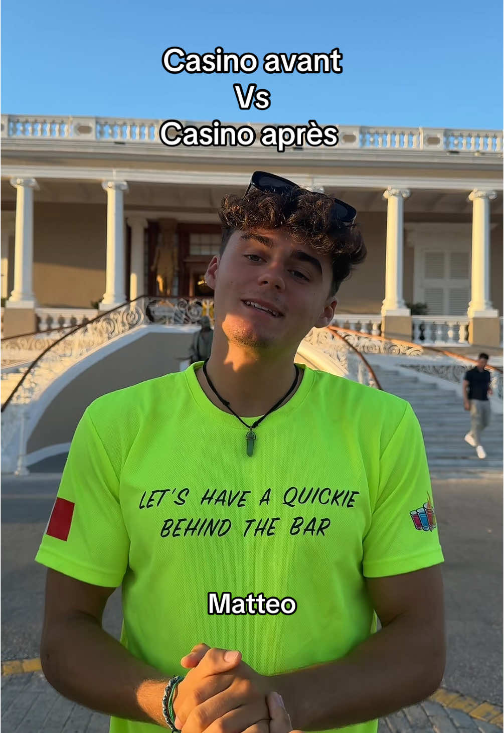 A post by @larzizematteo on TikTok caption: Le casino le moins rentable qu’on a fait 😭 | viens lnsta: larzizematteo pour rien louper @Matteo @joanmutschler2 @Theo #larzize 